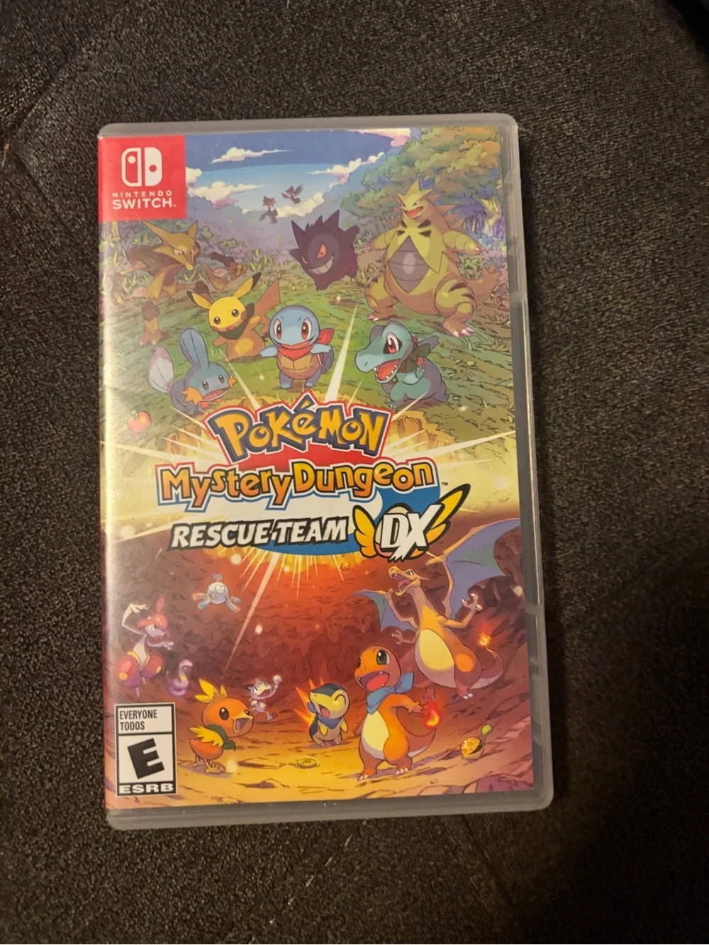 Nintendo Switch Pokémon Game Card in original case.